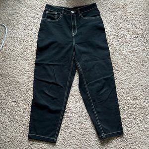 H&M High Waisted Twill Pants